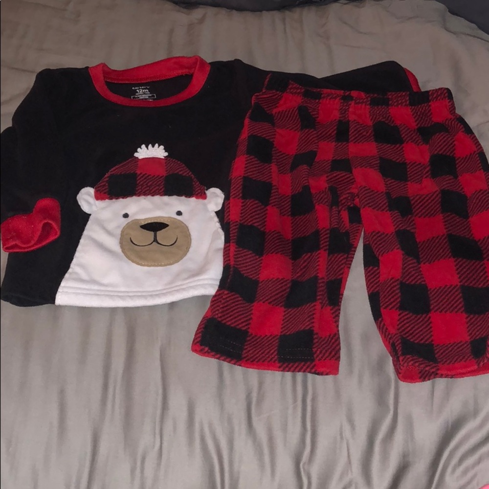 Carters 12 month pajamas pj set